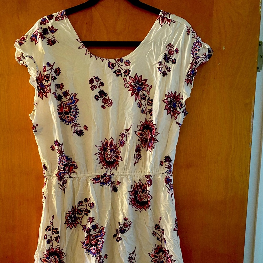 Old Navy White spring summer dress,